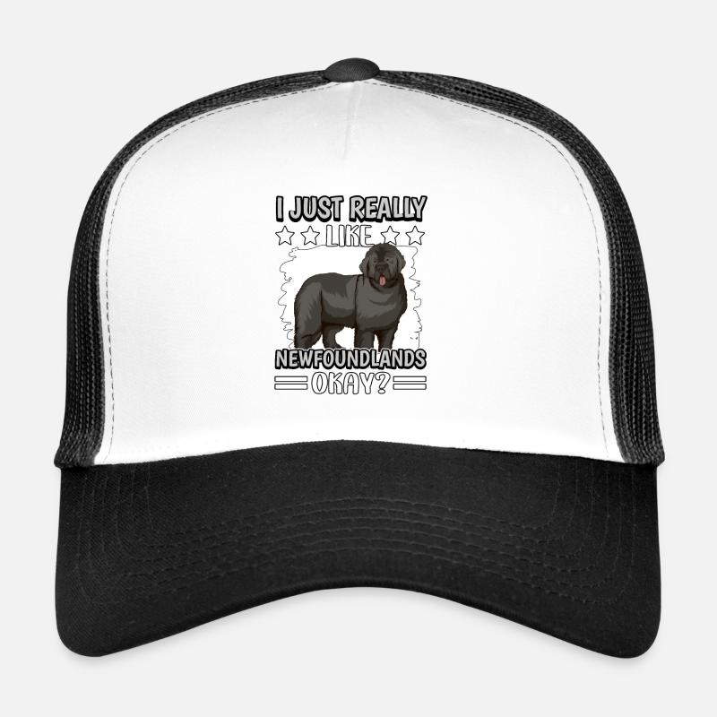 Terre-Neuve I Just Really Like Newfoundlands Casquette trucker 
