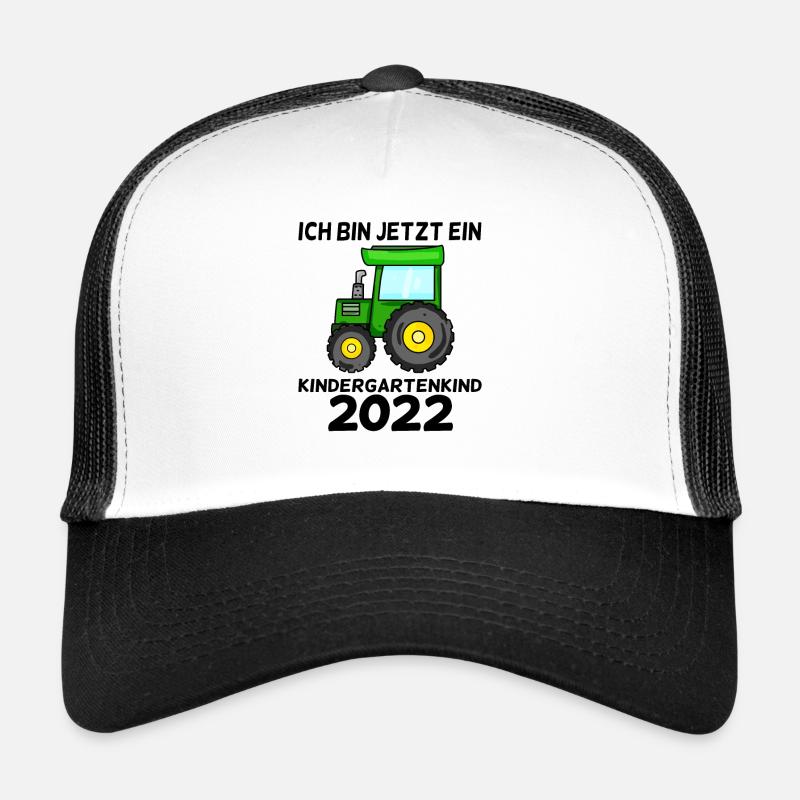 Kindergarten Kindergartenkind 2022 - Trucker Cap - Weiß/Schwarz