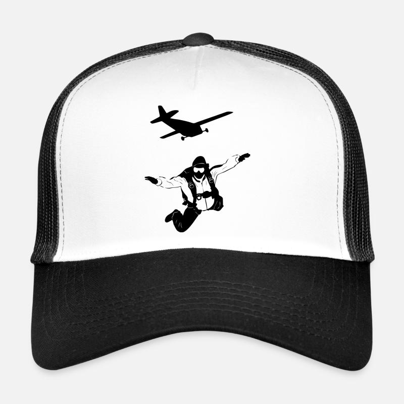 glider parachute drone Trucker Cap