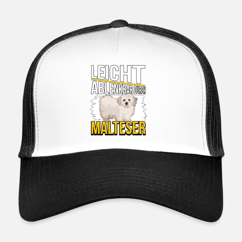 Malteser Leicht ablenkbar durch Malteser Trucker Cap