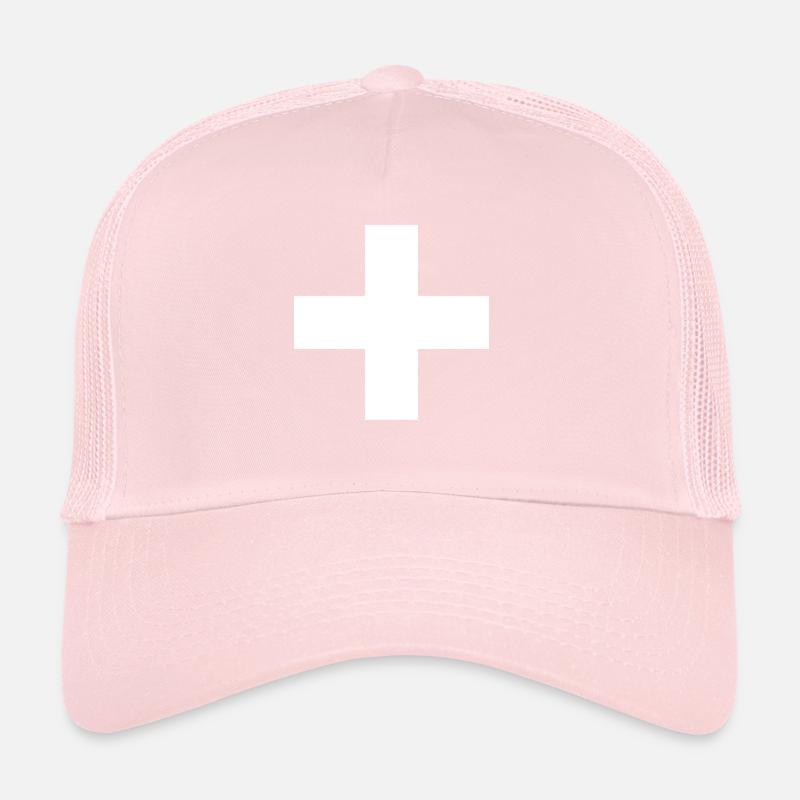Drapeau suisse Suisse Croix Casquette trucker 