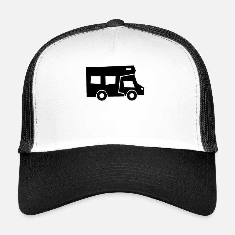 Caravane Camping Camping Camper Casquette trucker 
