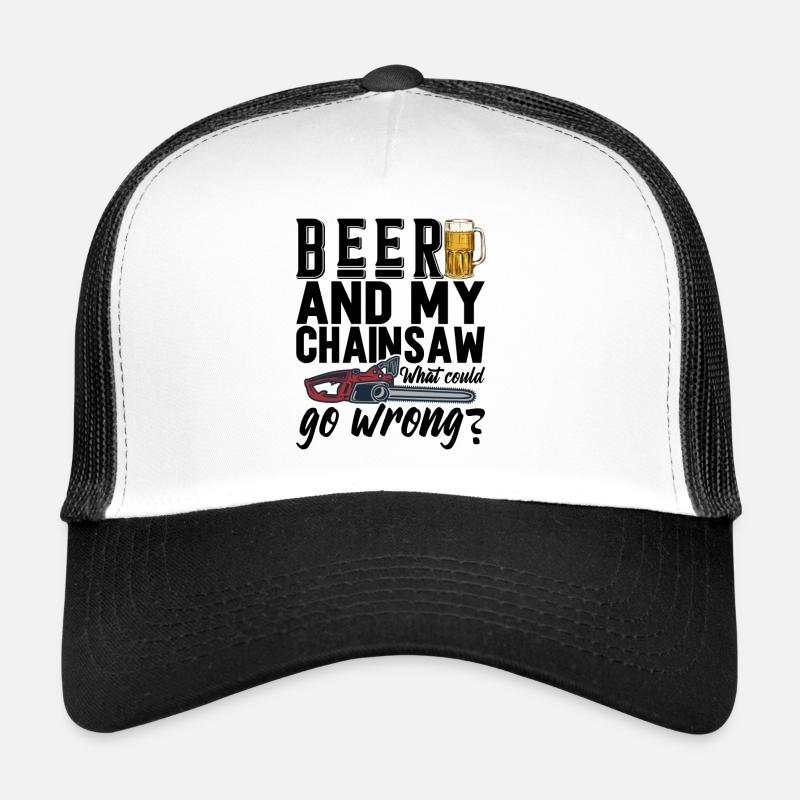 Lumberjack Chainsaw Forestry Workers Forest Workers Trucker Cap