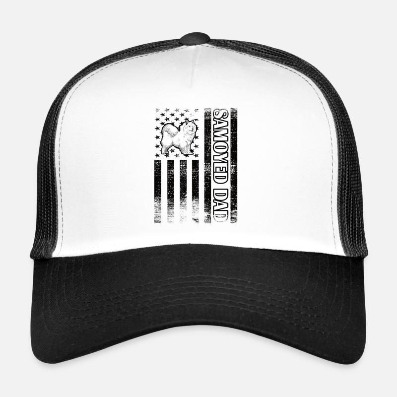 Samoyed Papa Samoyed Owner Samoyed Lover Trucker Cap