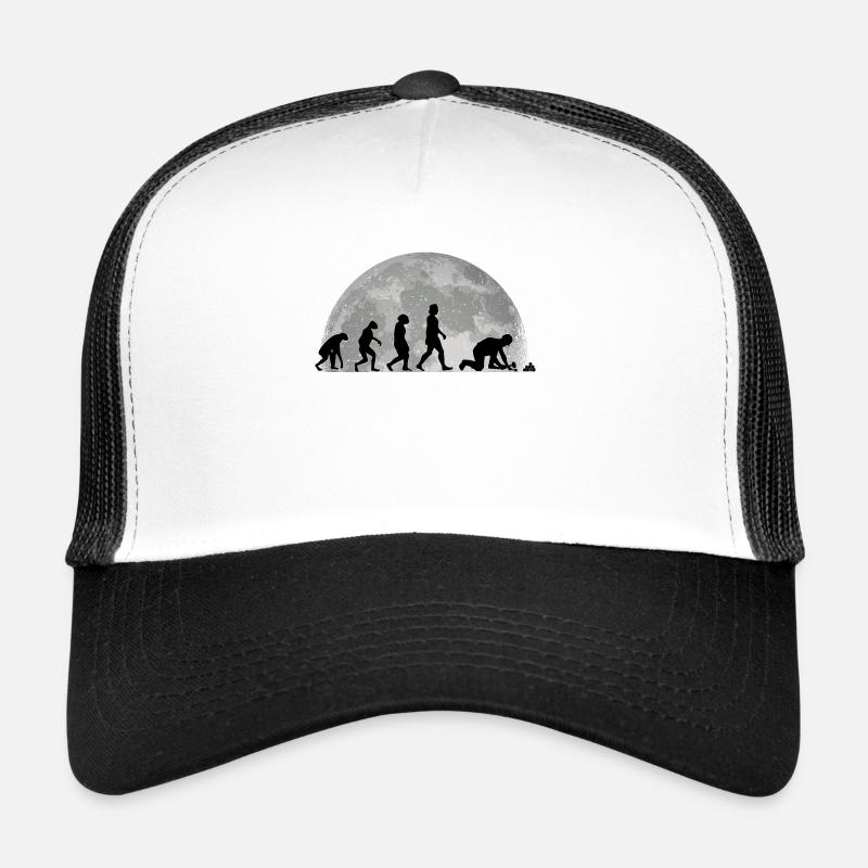 Pavage Evolution Lune Pierre Cadeau Casquette trucker 