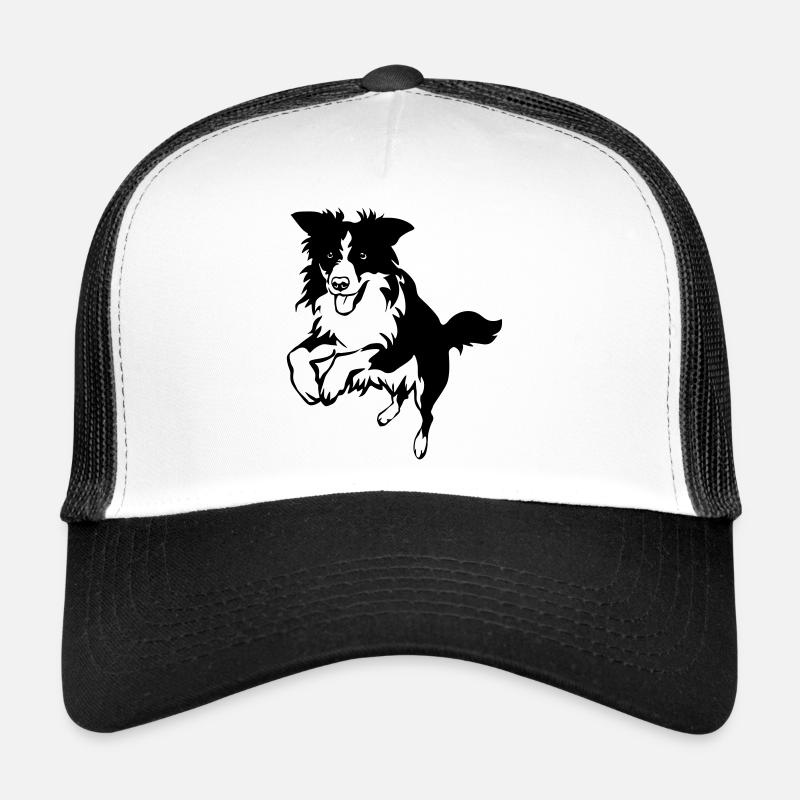 Border Collie Casquette trucker 
