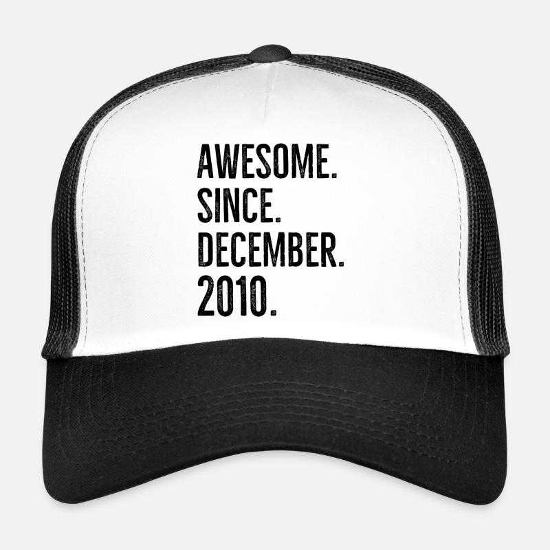 Génial depuis décembre 2010 Casquette trucker 