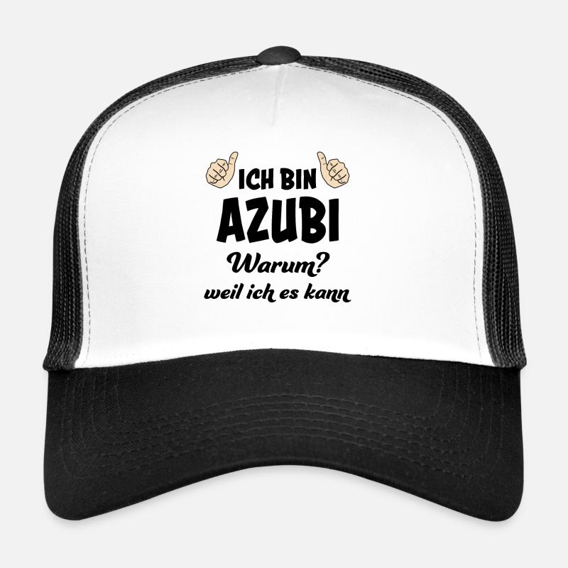 Azubi Witz Spruch Lehrling Auszubildende Geschenk Trucker Cap