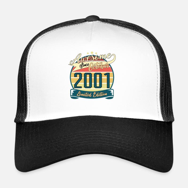 Idée cadeau Octobre 2001 Rétro Casquette trucker 