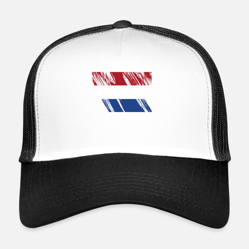 Pays-Bas Pavillon Casquette trucker 