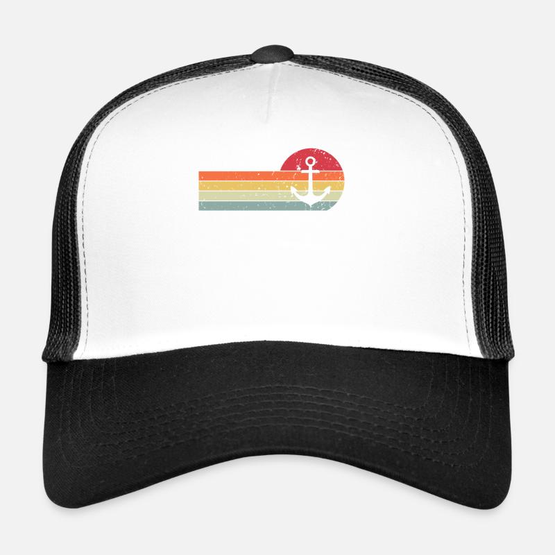 Anker - Trucker Cap - Weiß/Schwarz