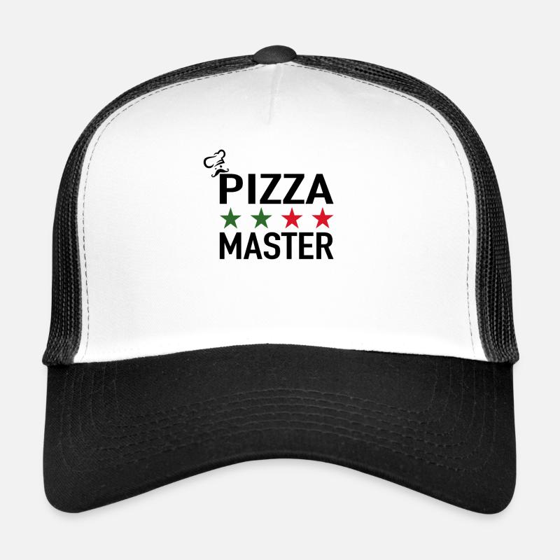 Pizza Master Pizza Chef Italian Pizza Trucker Cap
