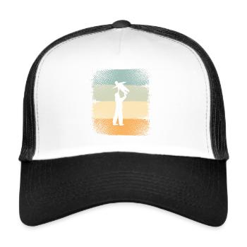 Father and Son - Trucker Cap - white/black - Front