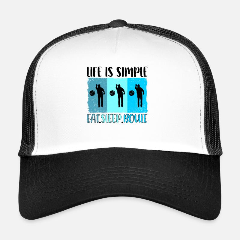 Pétanque de boule Boccia Boules Casquette trucker 