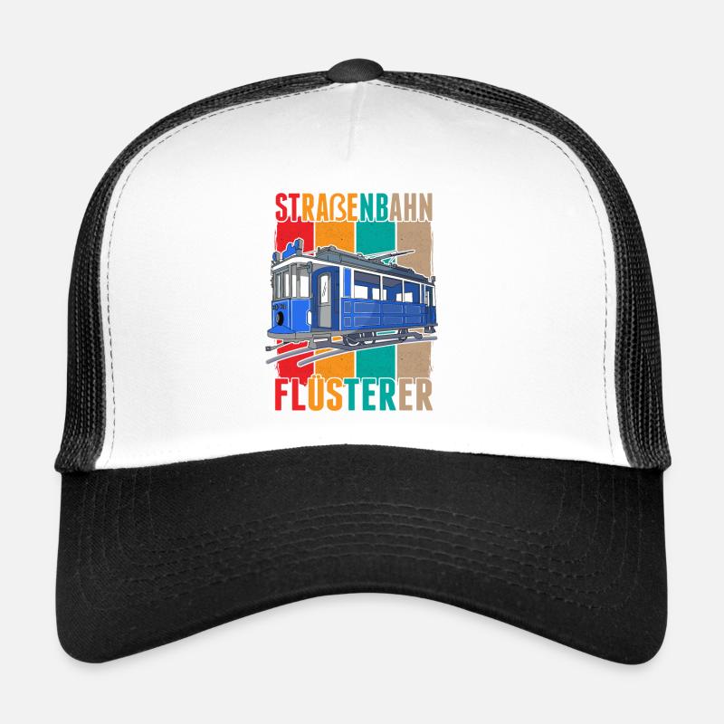 Straßenbahn Flüsterer Straßenbahnfahrer S-Bahn Trucker Cap