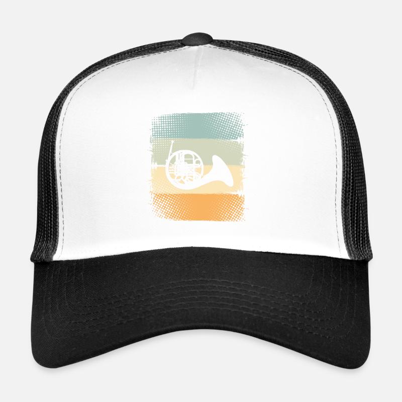 Waldhorn - Trucker Cap - Weiß/Schwarz