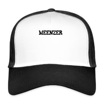 Mainzer Meenzer - Trucker Cap - Weiß/Schwarz - Vorne