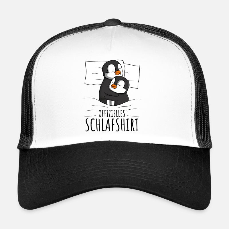 Pinguin - Trucker Cap - Weiß/Schwarz