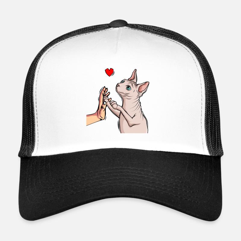 Sphynx Cat Sphinx Nude Cat Trucker Cap