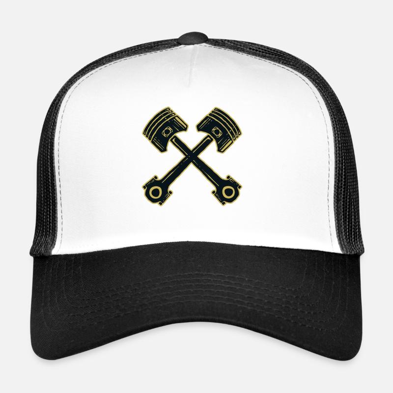 Piston with connecting rod Trucker Cap