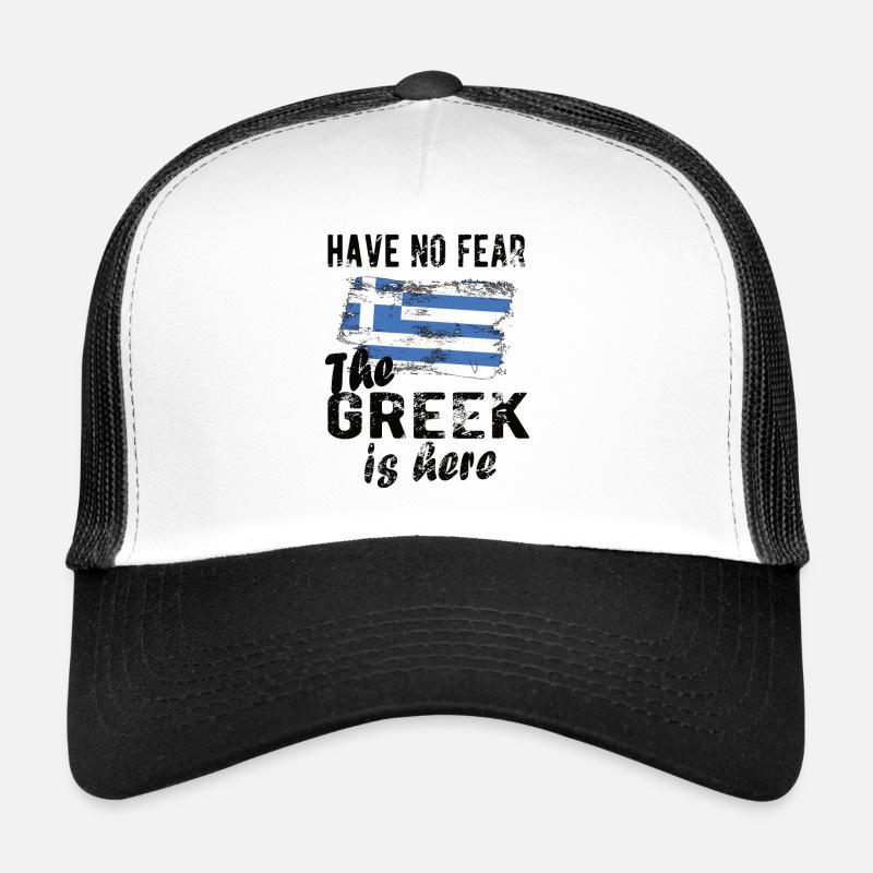 Greek Greece Origin Greek flag Trucker Cap