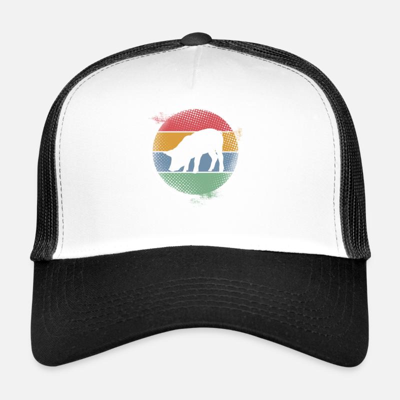 Schwein - Trucker Cap - Weiß/Schwarz