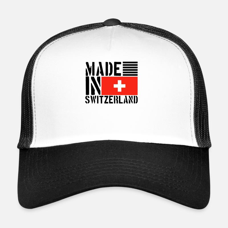 Schweiz Schweizer Lustiger Spruch Trucker Cap
