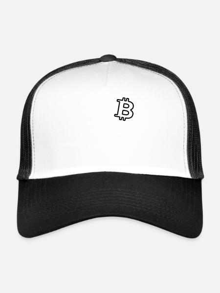bitcoin - Trucker Cap - Weiß/Schwarz