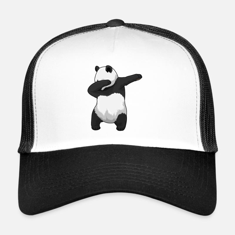 Panda beim Hip Hop Tanz Dab Trucker Cap