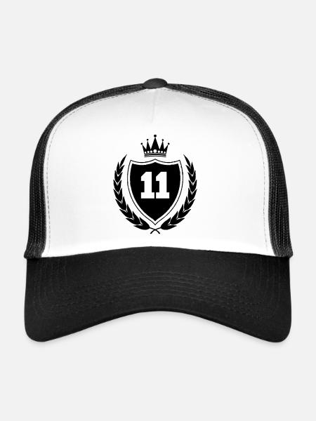 coat of arms 11 - Trucker Cap - white/black - Front