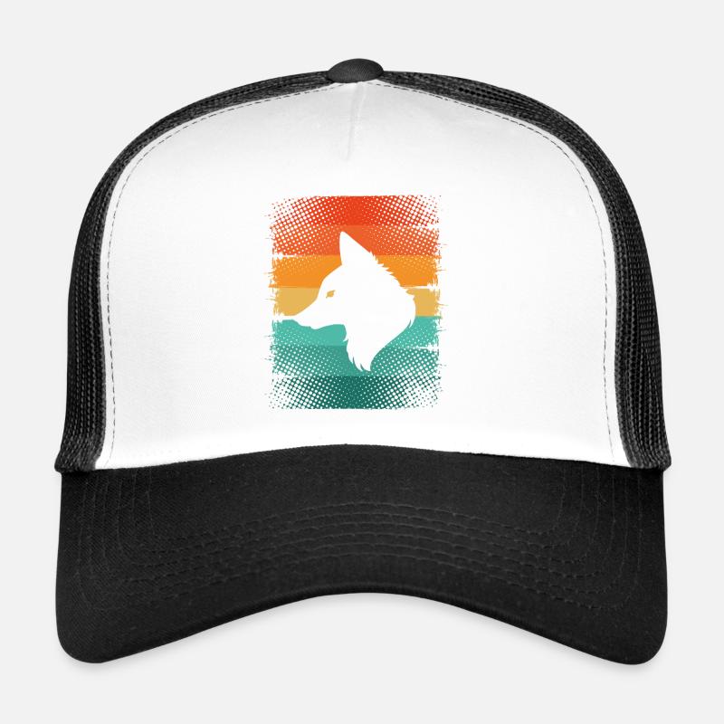 Fuchs - Trucker Cap - Weiß/Schwarz