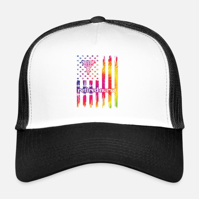 Retired Nurse Retirement Gift Trucker Cap