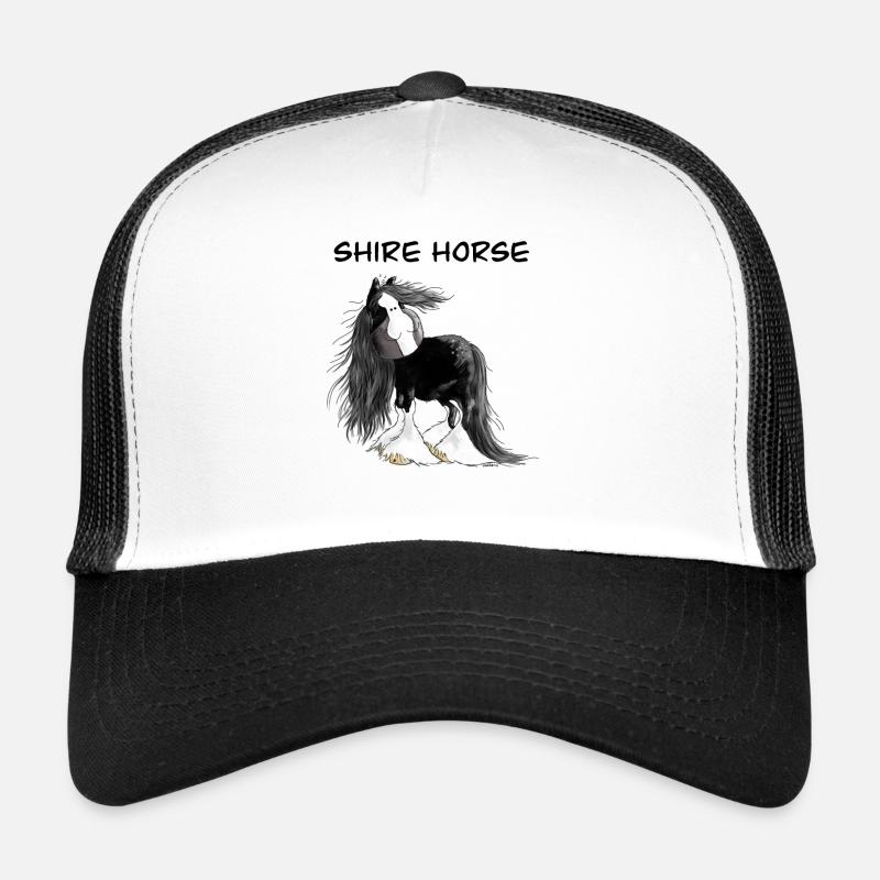Cheval de comté I Cheval de sang froid Casquette trucker 