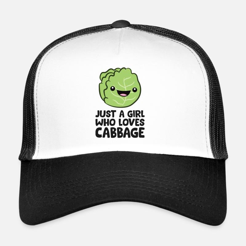 Juste une fille qui aime le chou Casquette trucker 