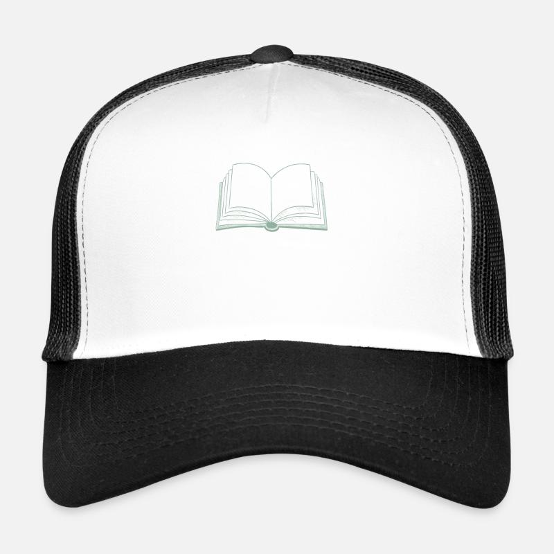 Books open book Trucker Cap