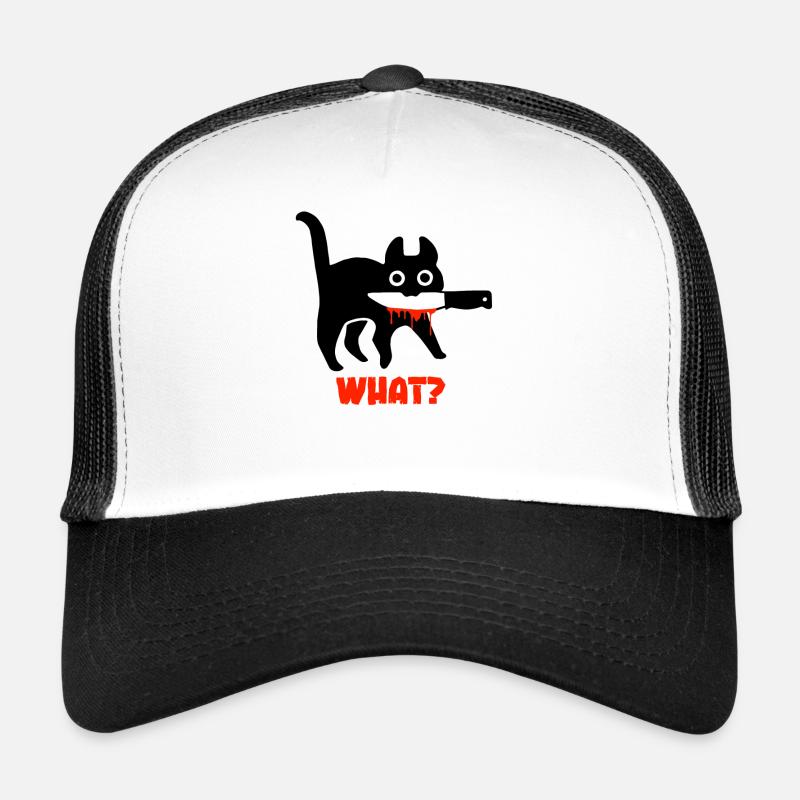 Quel chat Casquette trucker 
