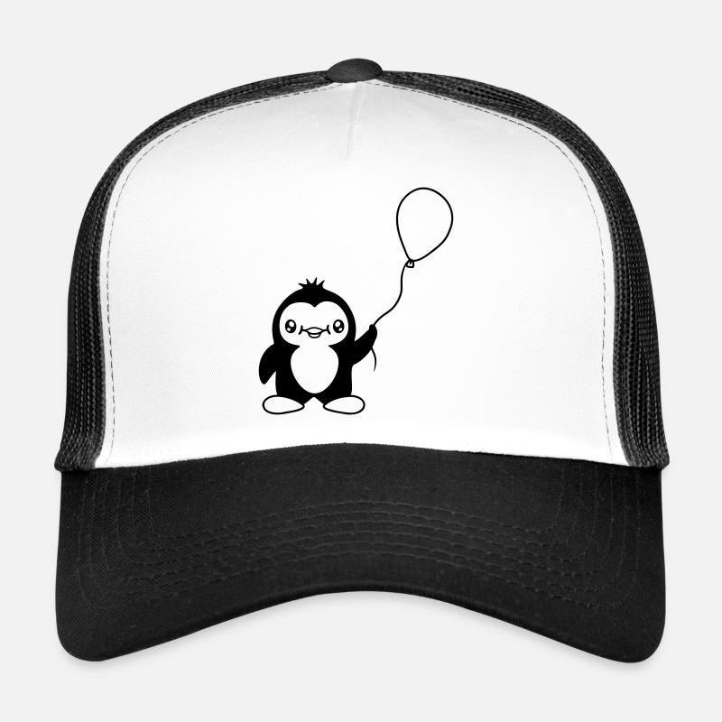 Penguin Child Balloon Trucker Cap