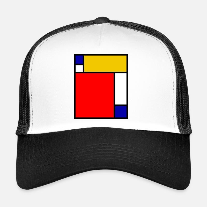 Mondrian 4 Trucker Cap