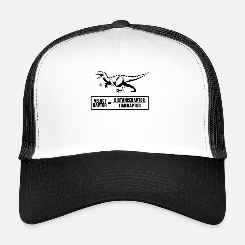 Math Velociraptor Equation Dino Fan Formule Casquette trucker 