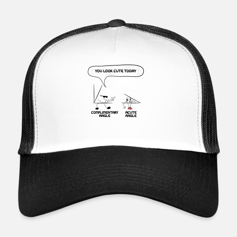 Mathematik Akuter Winkel Mathematiklehrer Trucker Cap
