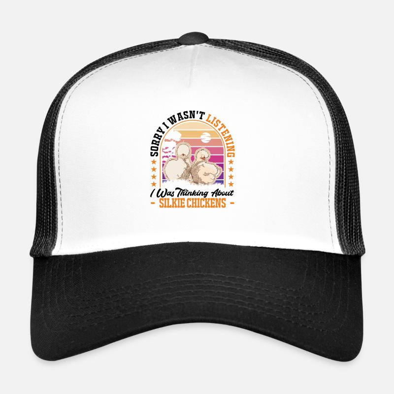 Silk Chicken Gift Silke Chicken Trucker Cap