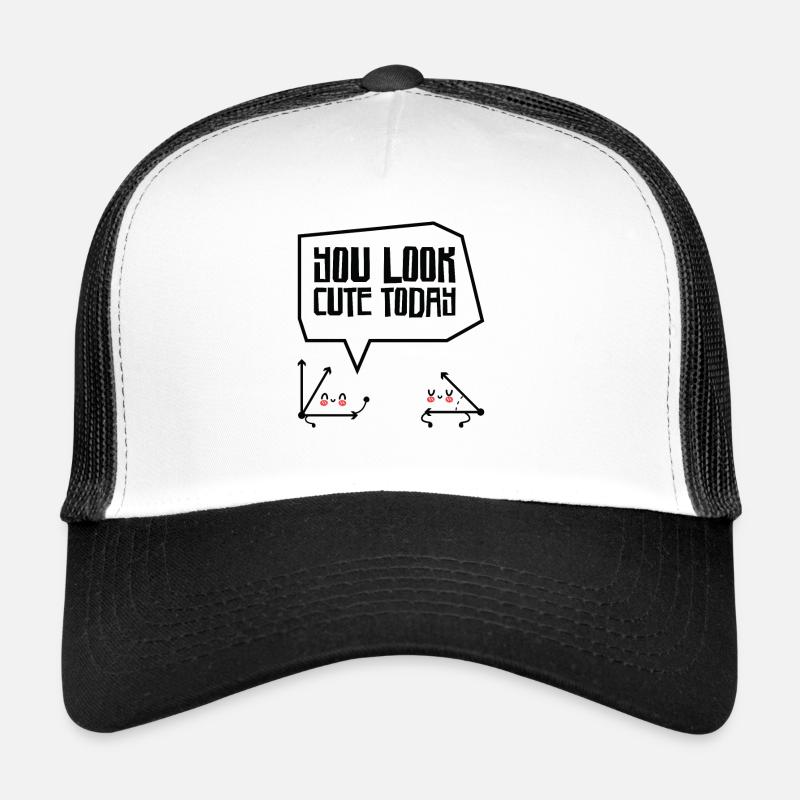 Mathematik Akuter Winkel Mathematiklehrer Trucker Cap