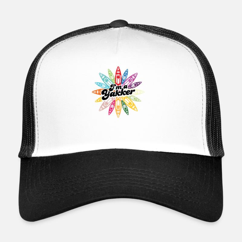 I'm A Yakker Kayak Kayaking Canoe River - Boating Trucker Cap