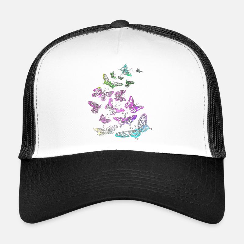 Butterfly tattoo Trucker Cap
