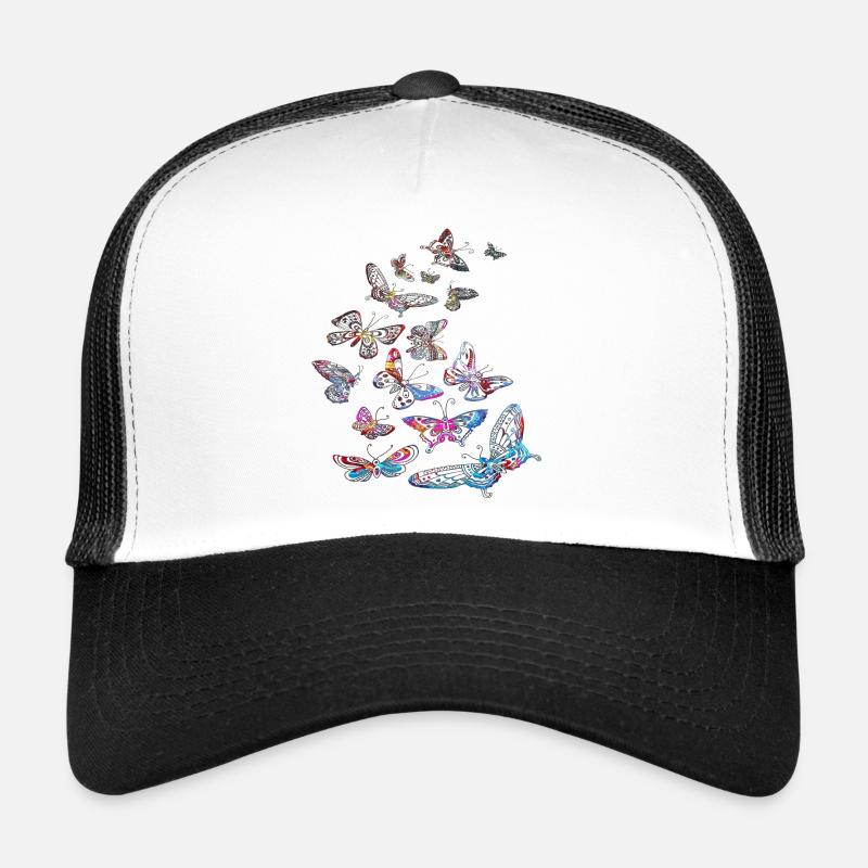 Butterfly tattoo Trucker Cap