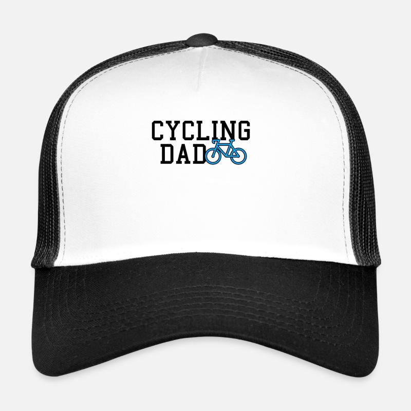 cycling dad Trucker Cap