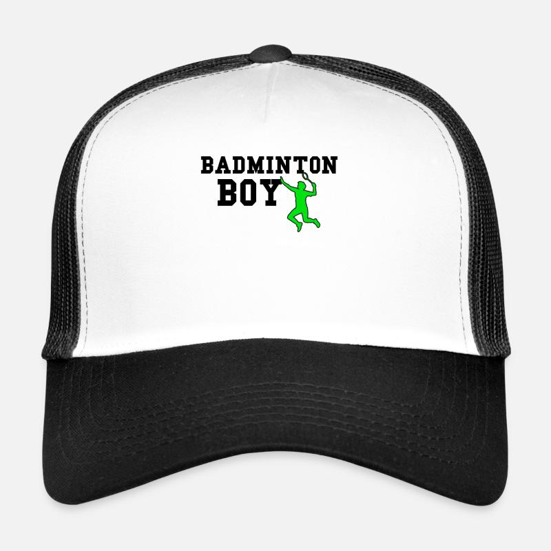garçon de badminton Casquette trucker 