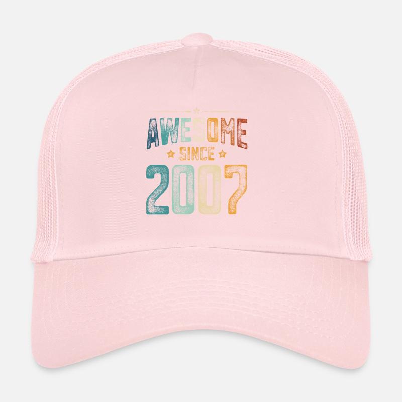 2007 Naissance Année de naissance Casquette trucker 