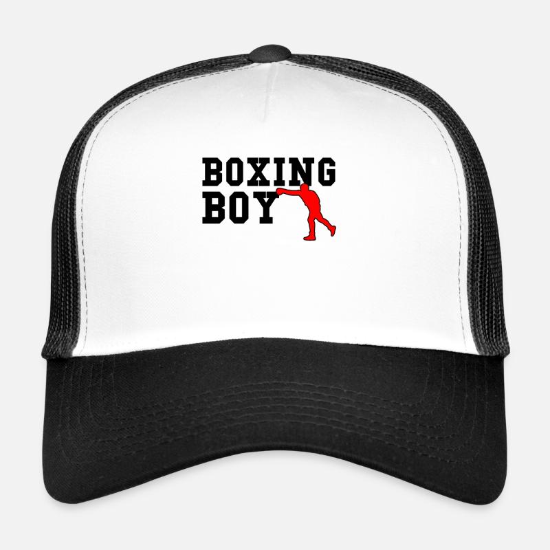 boxing boy Trucker Cap