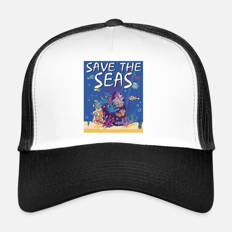 SAUVEZ LES MERS Casquette trucker 